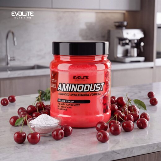 Evolite Nutrition Aminodust 474g Cherry