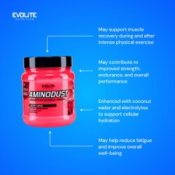 Evolite Nutrition Aminodust 474g Cherry