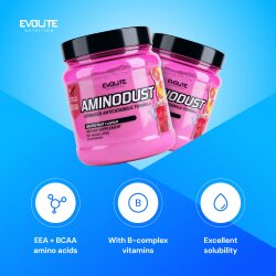 Evolite Nutrition Aminodust 474g Grapefruit