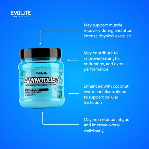 Evolite Nutrition Aminodust 474g Ice Candy