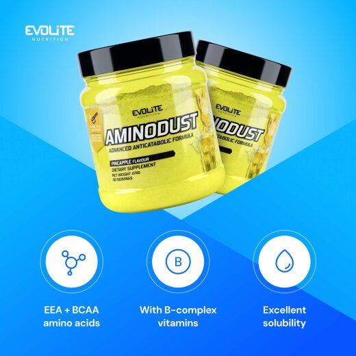 Evolite Nutrition Aminodust 474g Pineapple