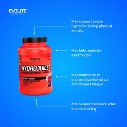 Evolite Nutrition Hydrojuice 1500g Cherry