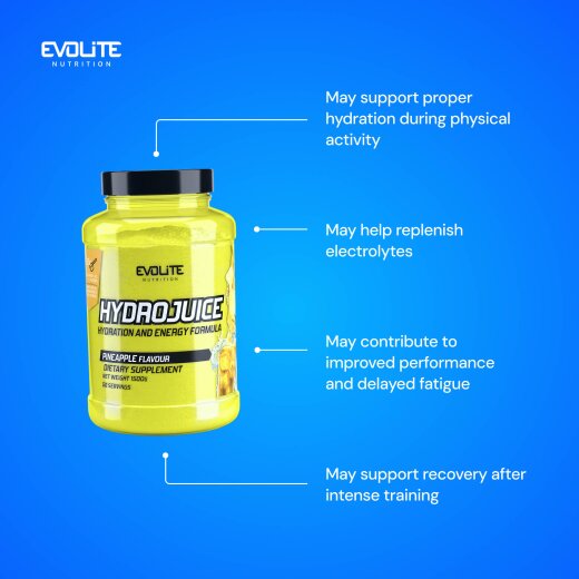 Evolite Nutrition Hydrojuice 1500g Pineapple