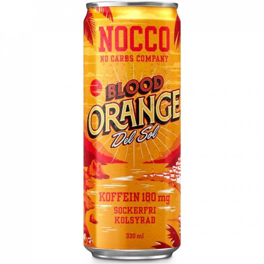 NOCCO Blood Orange Del Sol 330ml