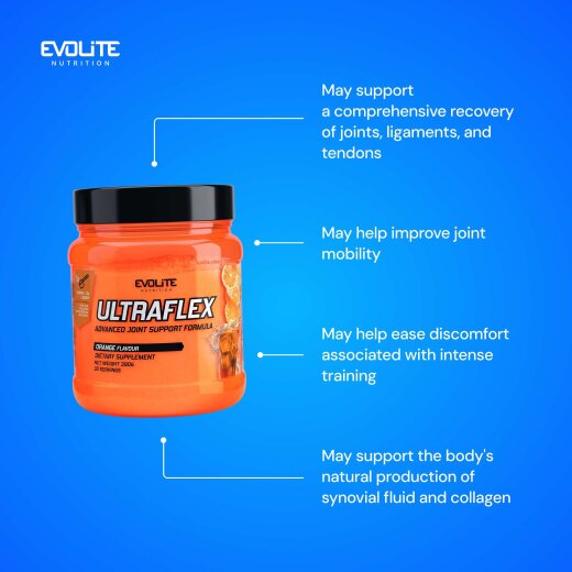 Evolite Nutrition Ultra Flex 390g Orange