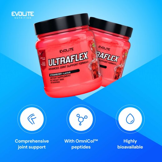 Evolite Nutrition Ultra Flex 390g Strawberry