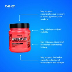 Evolite Nutrition Ultra Flex 390g Strawberry