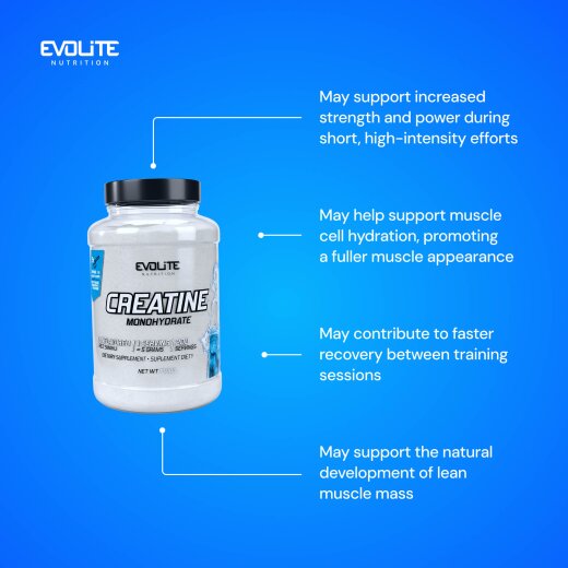 Evolite Nutrition Creatine Pure 1kg