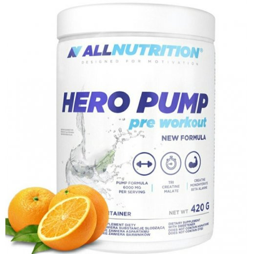 Allnutrition Hero Pump Pre- Workout 420g Orange