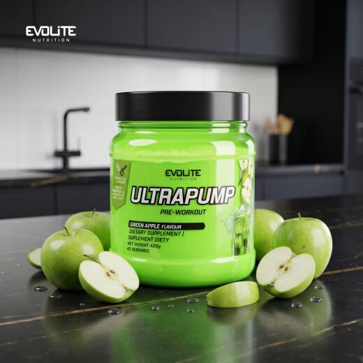Evolite Nutrition Ultra Pump 420g Green Apple