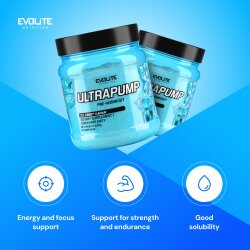 Evolite Nutrition Ultra Pump 420g Ice Candy