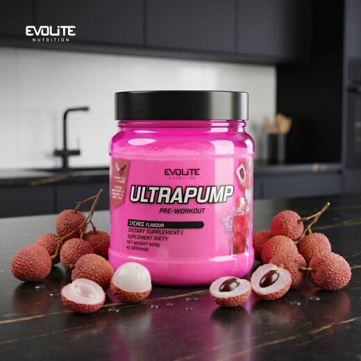 Evolite Nutrition Ultra Pump 420g Lychee
