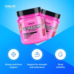 Evolite Nutrition Ultra Pump 420g Lychee