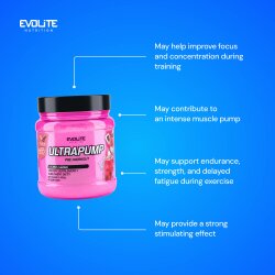 Evolite Nutrition Ultra Pump 420g Lychee