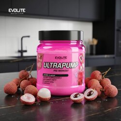 Evolite Nutrition Ultra Pump 420g Lychee