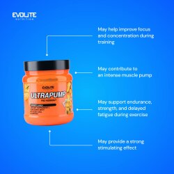 Evolite Nutrition Ultra Pump 420g Mango