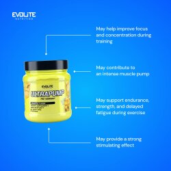 Evolite Nutrition Ultra Pump 420g Pineapple
