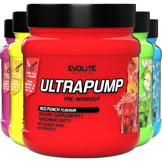 Evolite Nutrition Ultra Pump 420g Red Punch