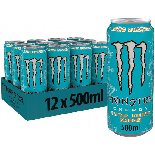 Monster Energy Ultra 12x 500ml Fiesta