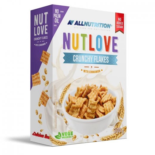 Allnutrition Nutlove Crunchy Flakes with Cinnamon 300g