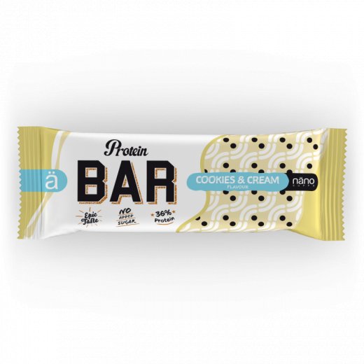 Nano Supps Protein Bar 55g Cookies&Cream