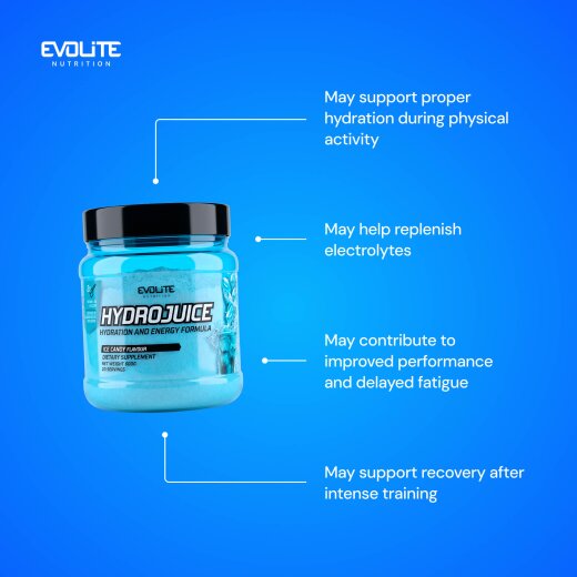 Evolite Nutrition Hydrojuice 600g Ice Candy