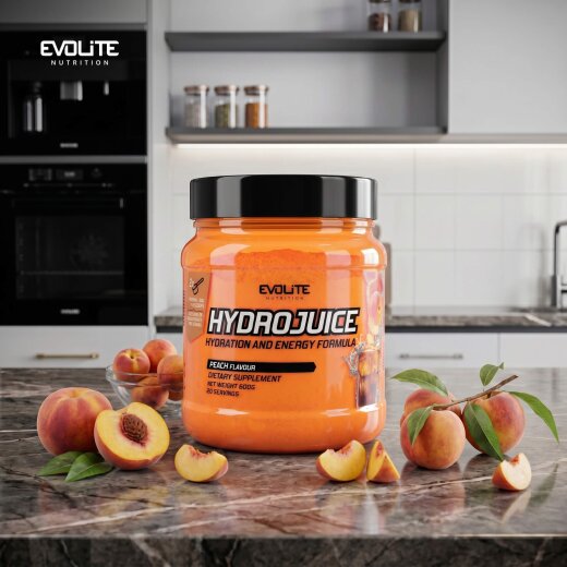 Evolite Nutrition Hydrojuice 600g Peach