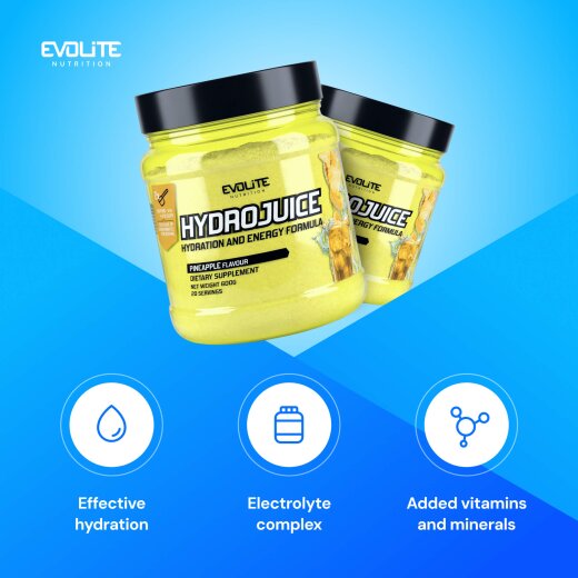 Evolite Nutrition Hydrojuice 600g Pineapple