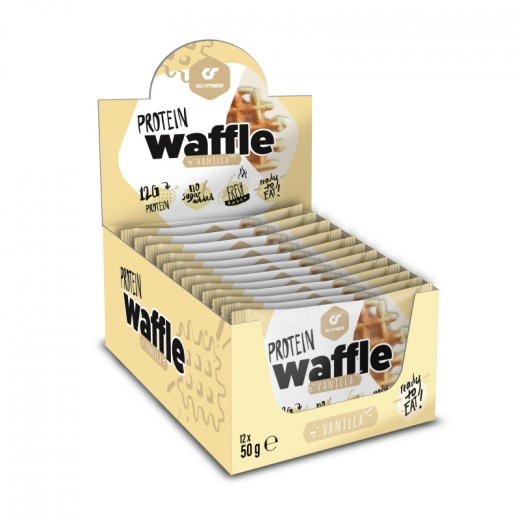GoFitness Nutrition Protein Waffle 50g Vanilla