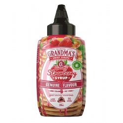 Max Protein Grandmas Sweet Syrups 290ml Strawberry