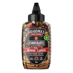 Max Protein Grandmas Sweet Syrups 290ml Chocolate