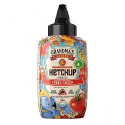 Max Protein Grandmas Sauces 290ml Ketchup Curry Spiced