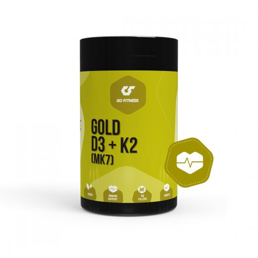 GoFitness Nutrition D3 + K2 (MK7) 60 Caps