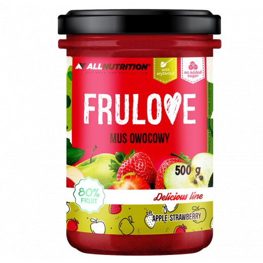Allnutrition Frulove 500g Fruchtmus Apple-Strawberry