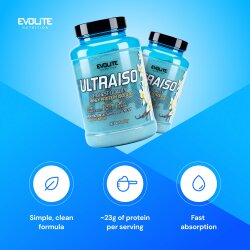 Evolite Nutrition Ultra Iso 900g Vanilla