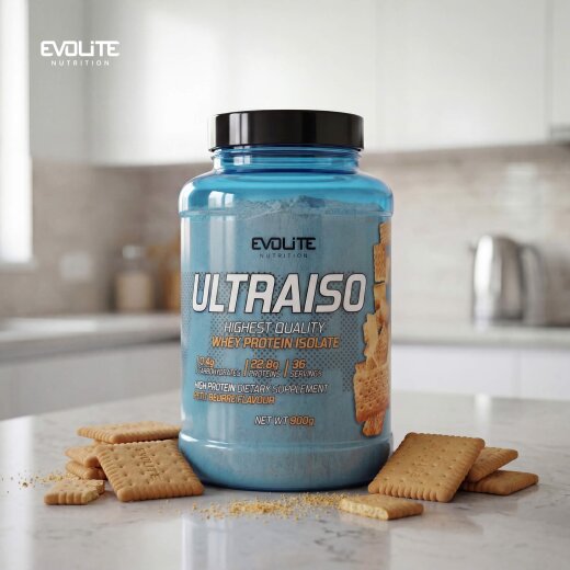 Evolite Nutrition Ultra Iso 900g Butterkeks
