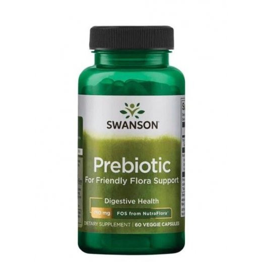 Swanson Prebiotic 60 Veggie Caps MHD 30.06.2022