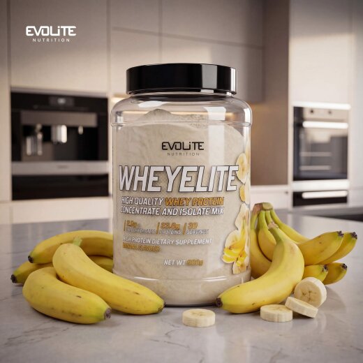 Evolite Nutrition Whey Elite New 900g Banana