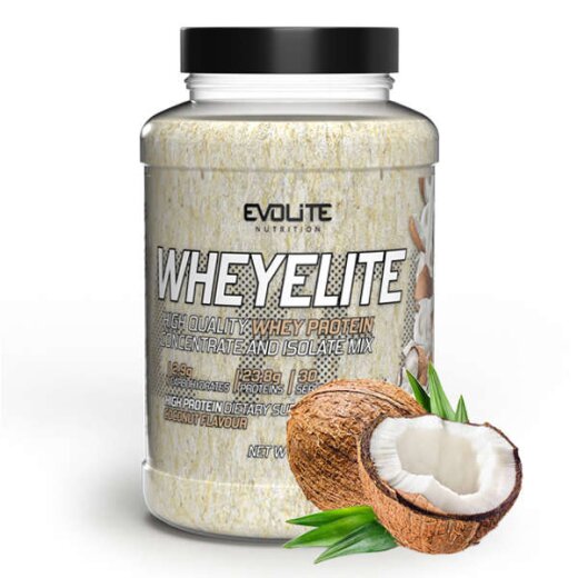Evolite Nutrition Whey Elite New 900g Coconut Praline