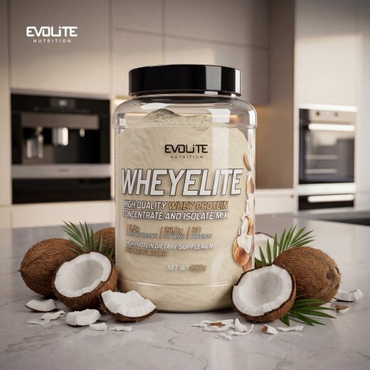 Evolite Nutrition Whey Elite New 900g Coconut