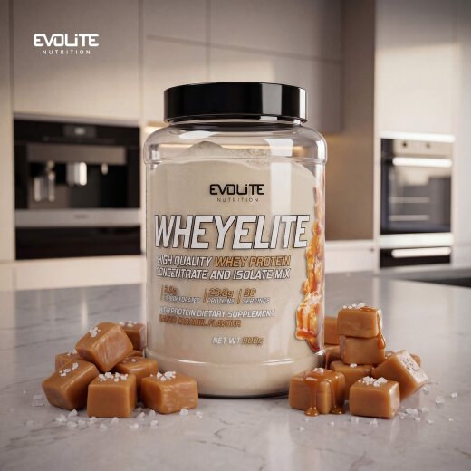 Evolite Nutrition Whey Elite New 900g Salted Caramel