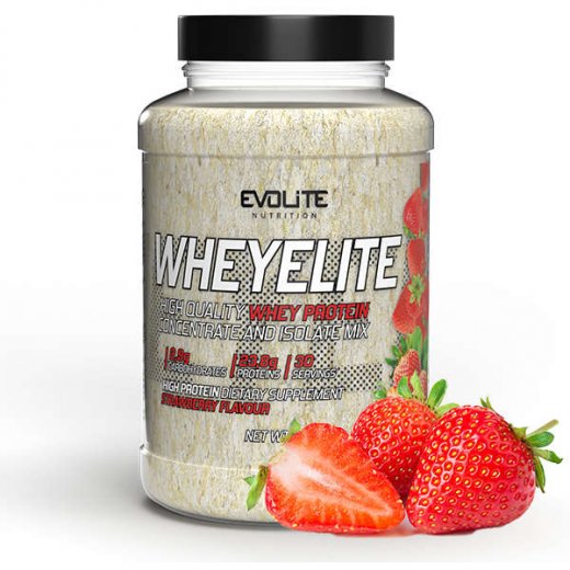 Evolite Nutrition Whey Elite New 900g Strawberry