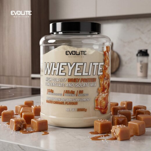 Evolite Nutrition Whey Elite New 2kg Salted Caramel