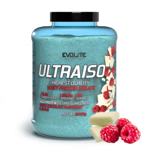 Evolite Nutrition Ultra Iso Whey New 2kg Natural
