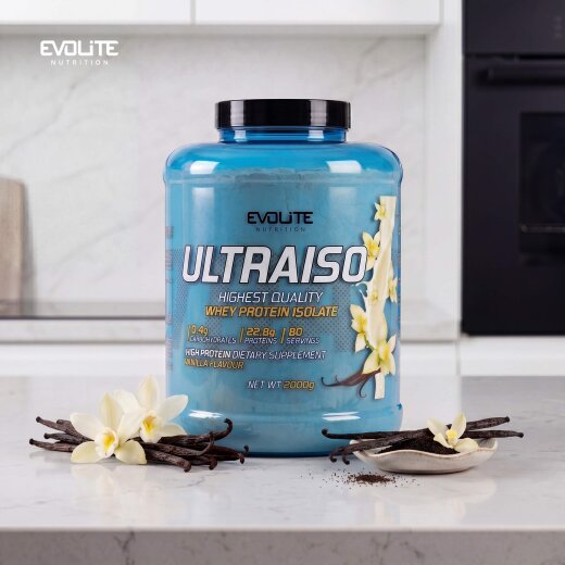 Evolite Nutrition Ultra Iso Whey New 2kg Vanilla