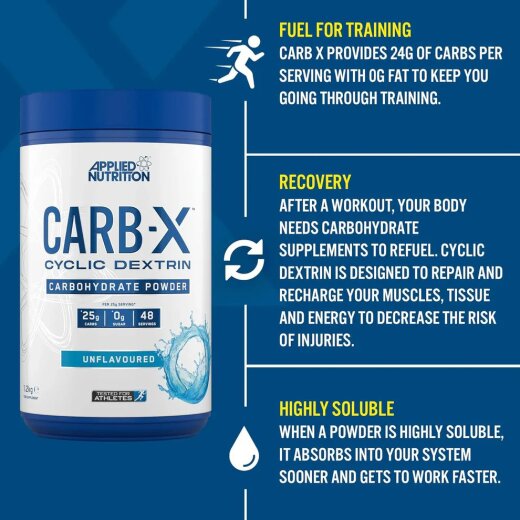 Applied Nutrition Carb-X 100% Cluster Dextrin 1,2kg unflavoured
