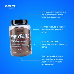 Evolite Nutrition Whey Elite New 900g Double Chocolate Cherry