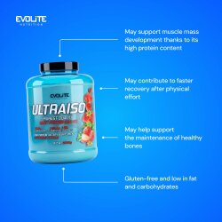 Evolite Nutrition Ultra Iso Whey New 2kg Strawberry