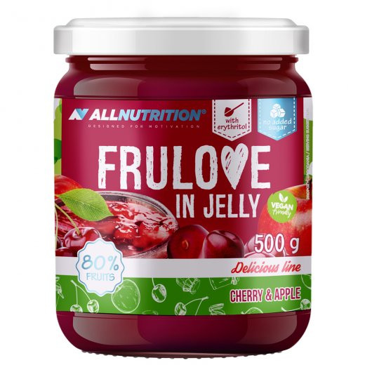 Allnutrition Frulove in Jelly 500g Apple & Cherry