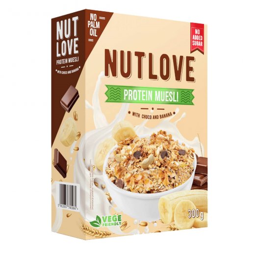Allnutrition Nutlove Protein Musli With Choco and Banana 300g